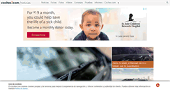 Desktop Screenshot of noticias.coches.com